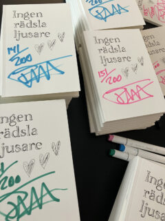 Ingen rädsla ljusare